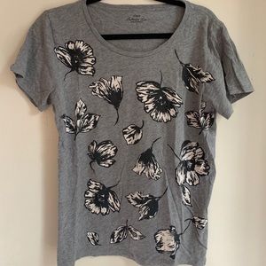 J crew printed t shirt